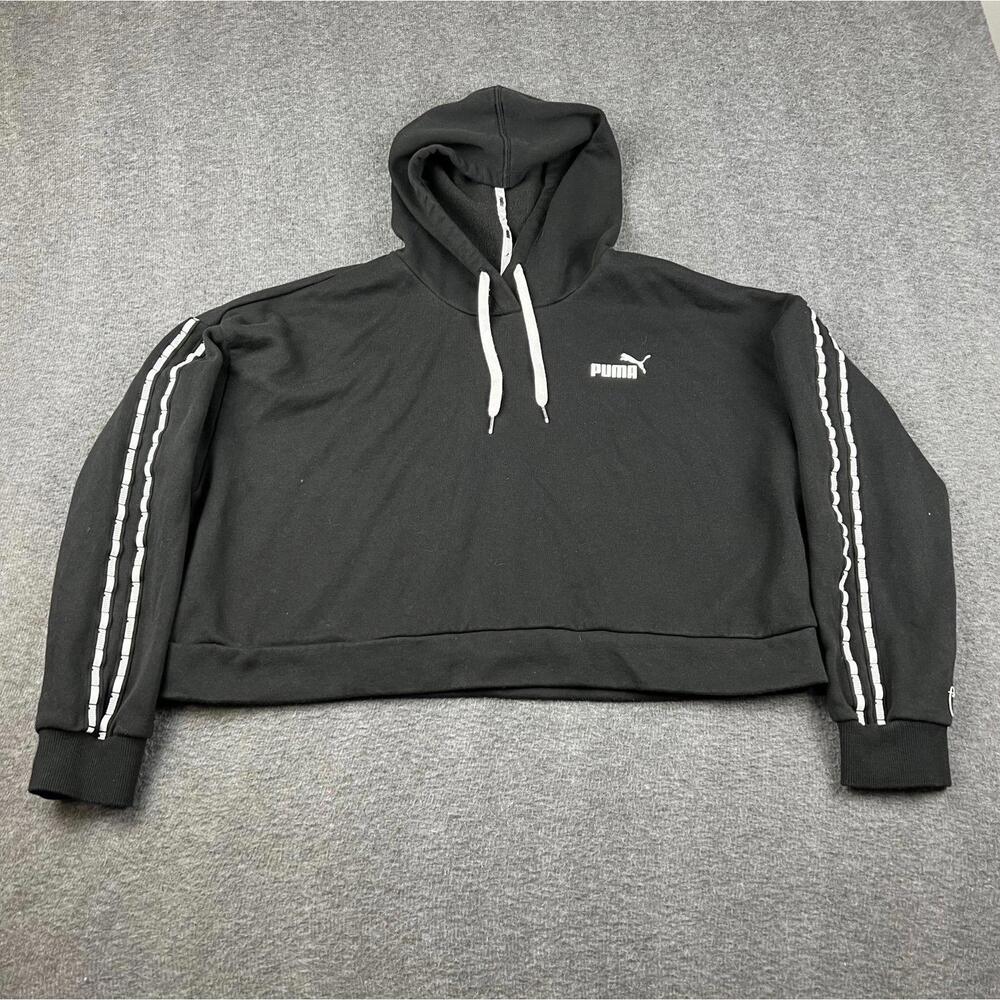 PUMA Women's Cropped Hoodie Size Large